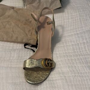 Gucci Gold Women's Heels